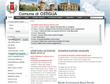 Tablet Screenshot of comune.ostiglia.mn.it